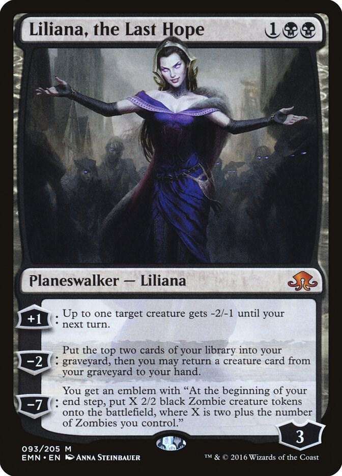 Liliana the Last Hope (Eldritch Moon) 