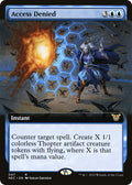 Access Denied 47/38 (Commander: Kamigawa: Neon Dynasty)  - Extended Art