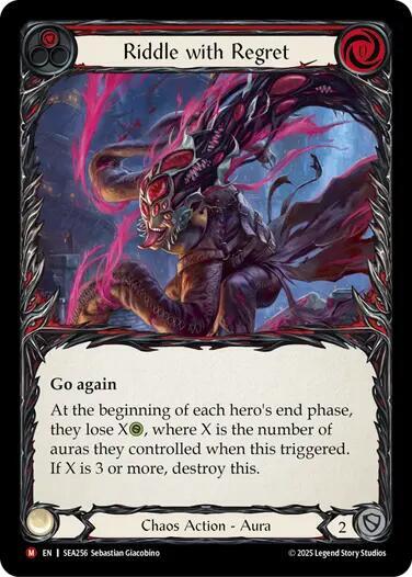 Riddle with Regret (High Seas) 