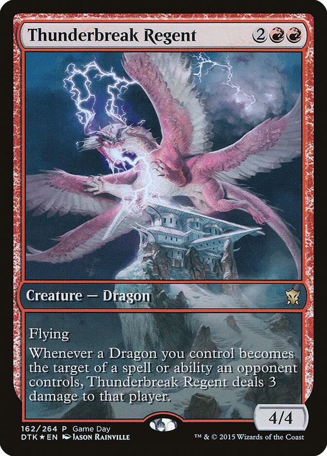 Thunderbreak Regent 162/51 (Game Day & Store Championship Promos)  - Full Art Foil