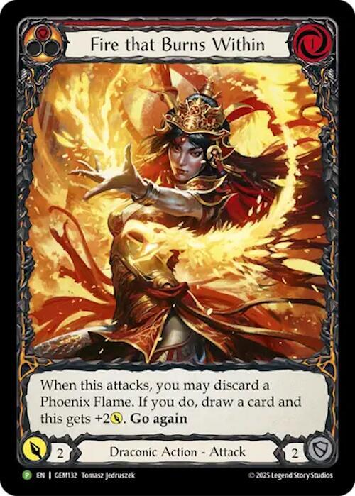 Fire that Burns Within GEM132 (GEM Pack 4) 