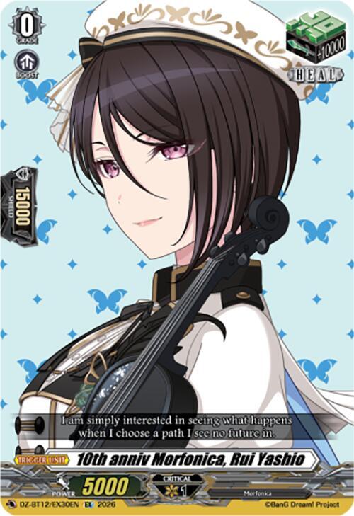 10th anniv Morfonica Rui Yashio DZ-BT12/EX30EN (DZ-BT12: Chasm of Lost Souls) 