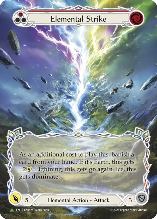 Elemental Strike FAB425 (Flesh and Blood: Promo Cards)  - Cold Foil