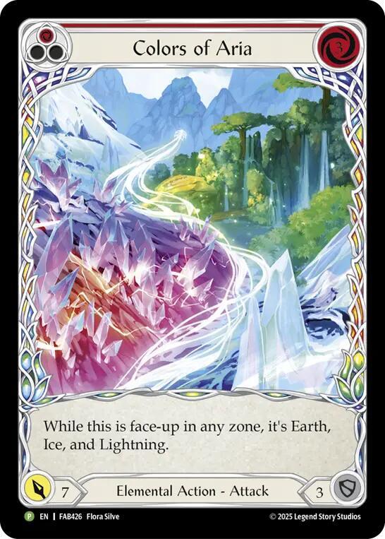 Colors of Aria FAB426 (Flesh and Blood: Promo Cards)  - Cold Foil