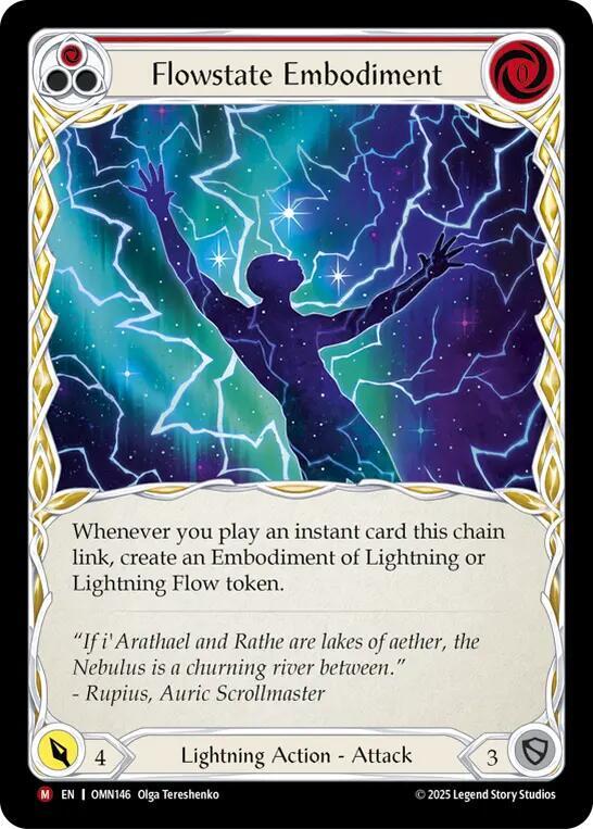 Flowstate Embodiment OMN146 (Omens of the Third Age)  - Rainbow Foil