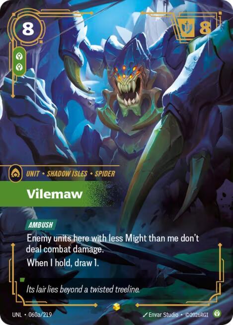 Vilemaw 060a/219 (Unleashed)  - Foil