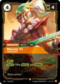 Master Yi - Tempered 113a/219 (Unleashed)  - Foil