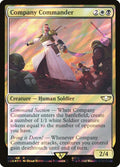 Company Commander  113★/617 (Universes Beyond: Warhammer 40,000)  - Surge Foil