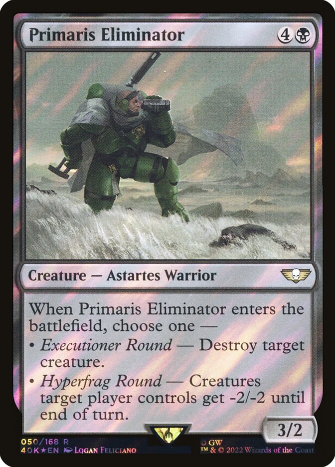 Primaris Eliminator  50★/617 (Universes Beyond: Warhammer 40,000)  - Surge Foil