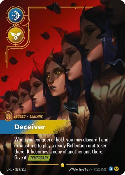 LeBlanc - Deceiver 235/219 (Unleashed)  - Foil