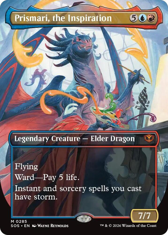 Prismari, the Inspiration 285 (Secrets of Strixhaven)  - Borderless Foil