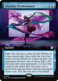 Abstract Performance 67 (Commander: Secrets of Strixhaven)  - Extended Art
