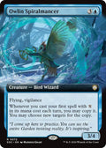 Owlin Spiralmancer Extended Art 72 (Commander: Secrets of Strixhaven) 