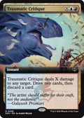 Traumatic Critique 358 (Secrets of Strixhaven)  - Extended Art