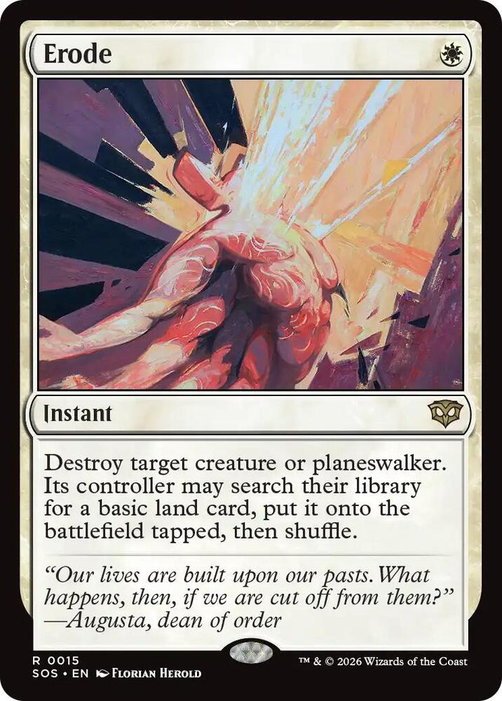 Erode 15 (Secrets of Strixhaven)  - Foil