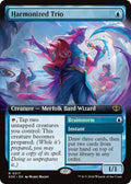 Harmonized Trio // Brainstorm 317 (Secrets of Strixhaven)  - Extended Art Foil