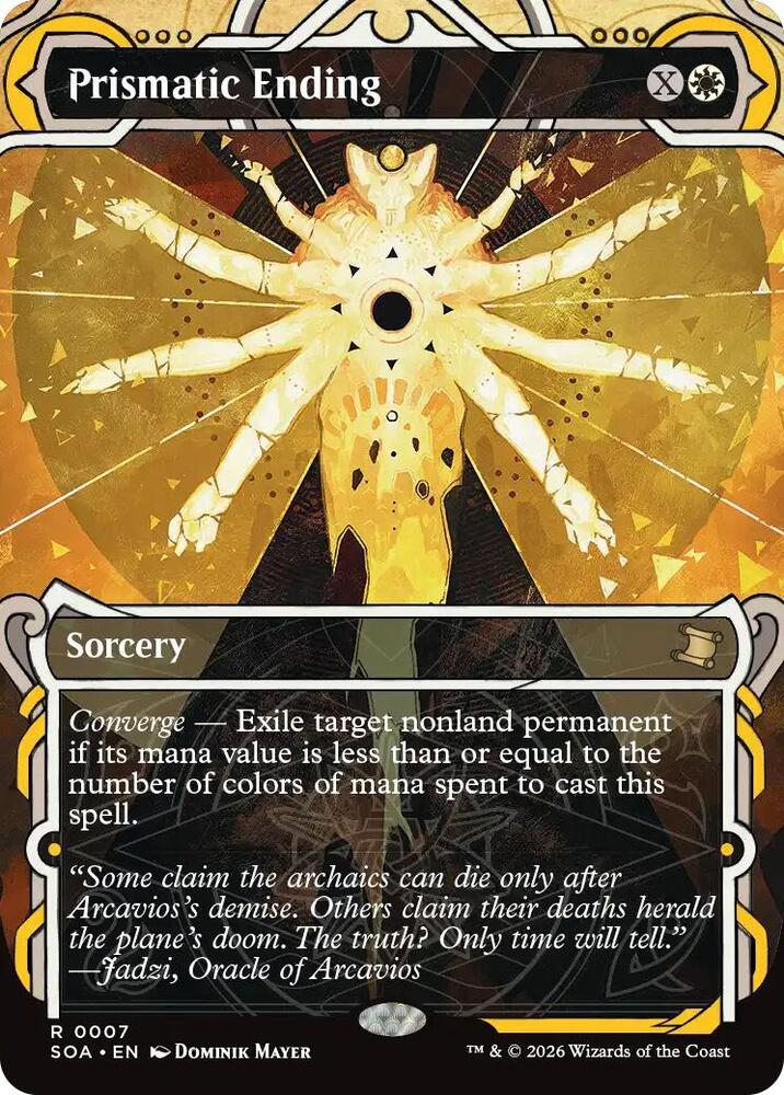 Prismatic Ending 7 (Secrets of Strixhaven: Mystical Archive)  - Foil