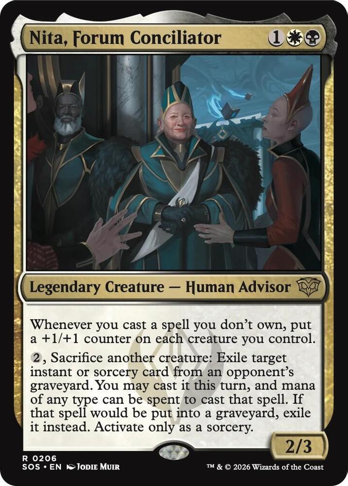 Nita Forum Conciliator 206 (Secrets of Strixhaven)  - Foil