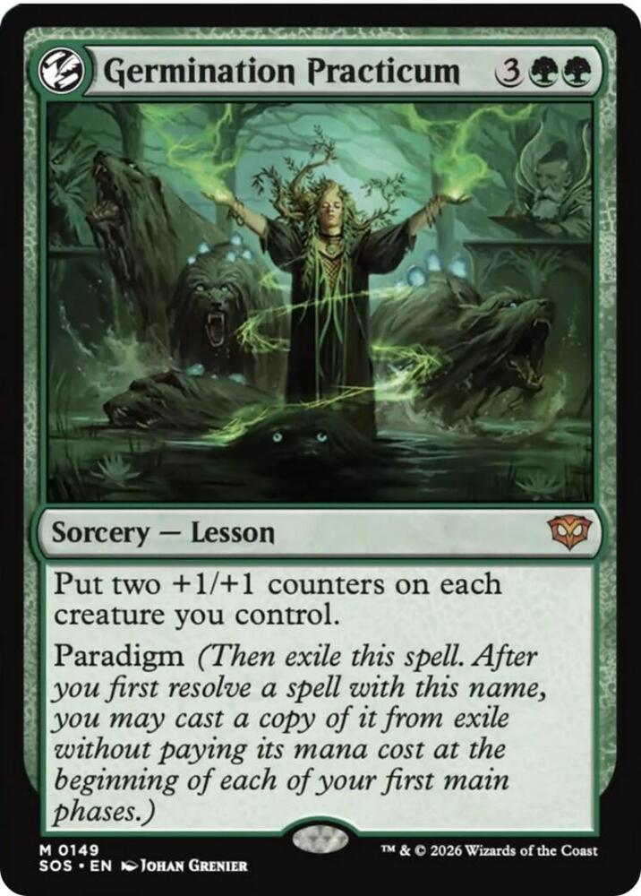 Germination Practicum 149 (Secrets of Strixhaven)  - Foil