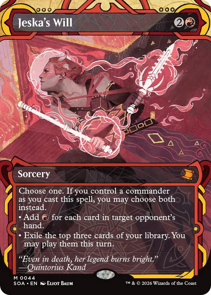 Jeska's Will 44 (Secrets of Strixhaven: Mystical Archive) 