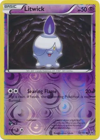 Litwick 57/101 (Noble Victories)  - Reverse Holofoil