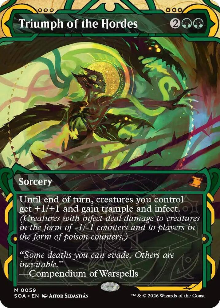 Triumph of the Hordes 59 (Secrets of Strixhaven: Mystical Archive)  - Foil