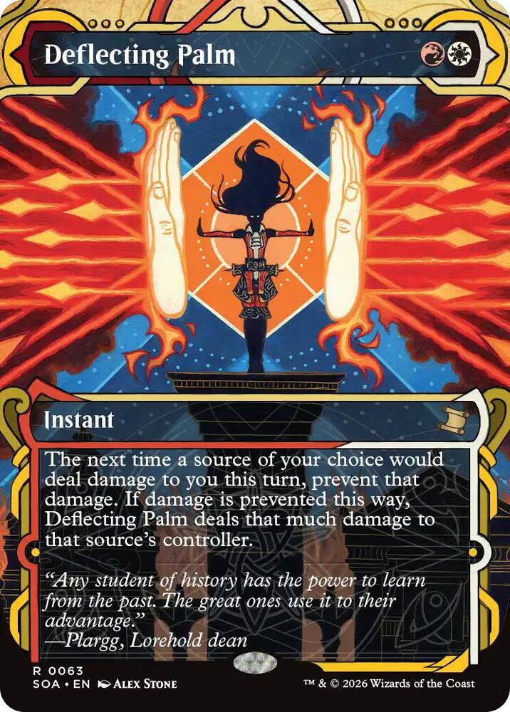Deflecting Palm 63 (Secrets of Strixhaven: Mystical Archive)  - Foil