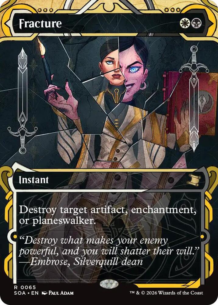 Fracture 65 (Secrets of Strixhaven: Mystical Archive)  - Foil