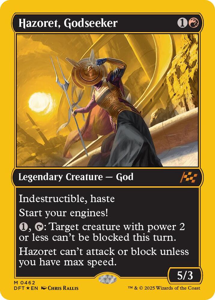 Hazoret Godseeker First Place Foil (Aetherdrift)  - undefined