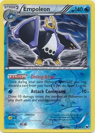 Empoleon 29/108 (Dark Explorers)  - Reverse Holofoil
