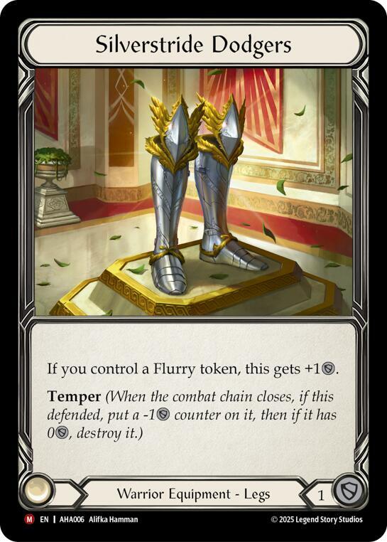 Silverstride Dodgers AHA006 (Armory Deck Origins: Hala)  - Rainbow Foil