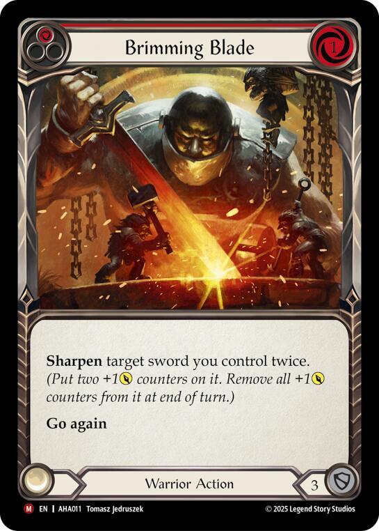 Brimming Blade AHA011 (Armory Deck Origins: Hala) 