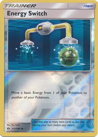 Energy Switch 117/149 (SM Base Set)  - Reverse Holofoil