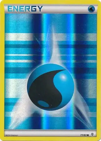 Water Energy 77/83 (Generations)  - Reverse Holofoil