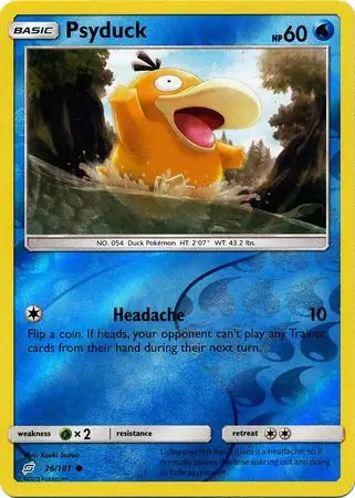 Psyduck 26/181 (SM - Team Up)  - Reverse Holofoil