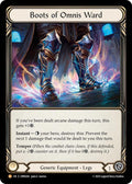 Boots of Omnis Ward OMN204 (Omens of the Third Age)  - Rainbow Foil