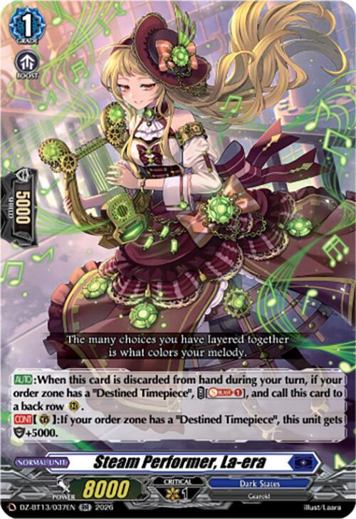 Steam Performer La era DZ-BT13/037EN (DZ-BT13: Parallactic Clash) 