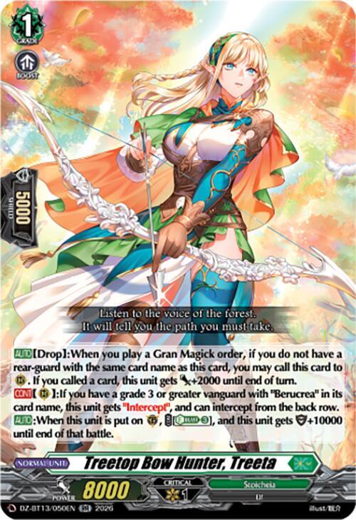 Treetop Bow Hunter Treeta DZ-BT13/050EN (DZ-BT13: Parallactic Clash) 
