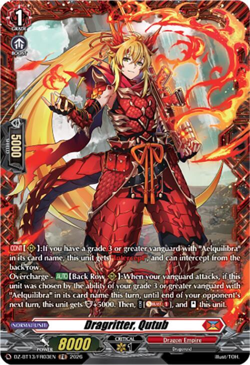 Dragritter Qutub FR DZ-BT13/FR03EN (DZ-BT13: Parallactic Clash) 