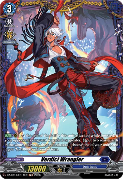 Verdict Wrangler FR DZ-BT13/FR14EN (DZ-BT13: Parallactic Clash) 