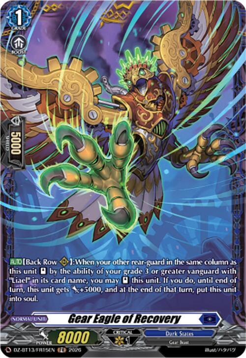 Gear Eagle of Recovery FR DZ-BT13/FR15EN (DZ-BT13: Parallactic Clash) 