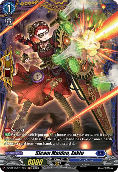 Steam Maiden Zaktu FR DZ-BT13/FR18EN (DZ-BT13: Parallactic Clash) 