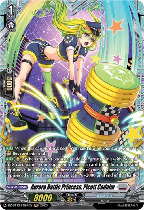 Aurora Battle Princess Picott Cadnim FR DZ-BT13/FR24EN (DZ-BT13: Parallactic Clash) 