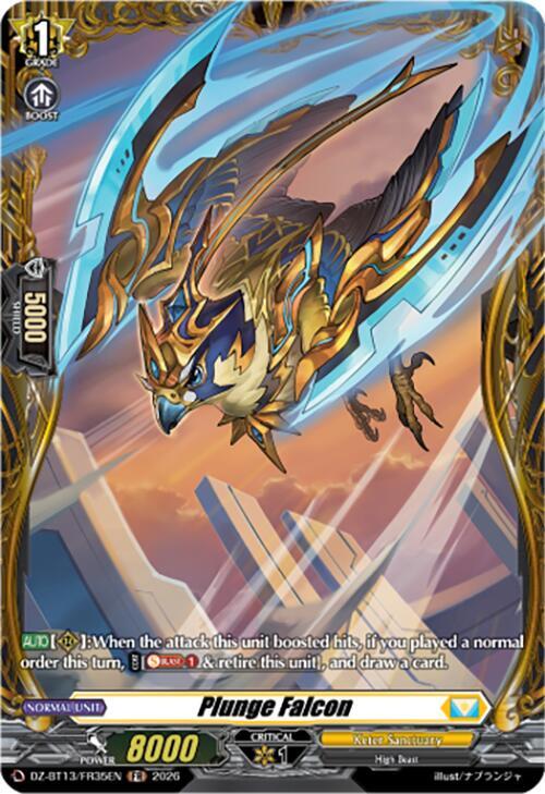 Plunge Falcon FR DZ-BT13/FR35EN (DZ-BT13: Parallactic Clash) 