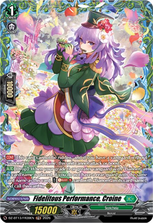 Fidelitous Performance Croine FR DZ-BT13/FR39EN (DZ-BT13: Parallactic Clash) 