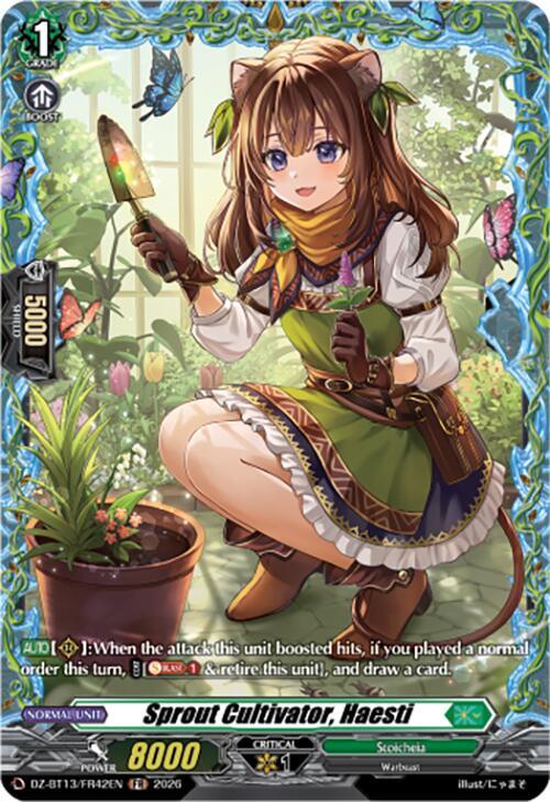 Sprout Cultivator Haesti FR DZ-BT13/FR42EN (DZ-BT13: Parallactic Clash) 