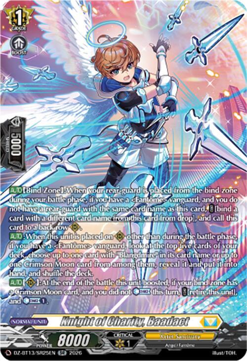 Knight of Charity Baadact SR DZ-BT13/SR25EN (DZ-BT13: Parallactic Clash) 