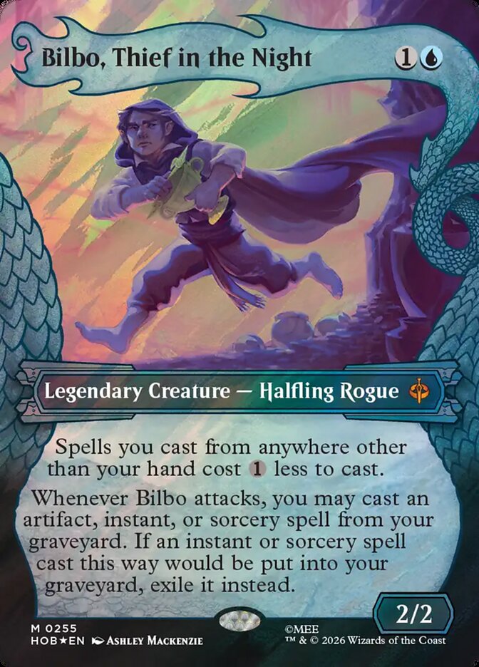 Bilbo, Thief in the Night 255 (The Hobbit)  - Showcase Surge Foil