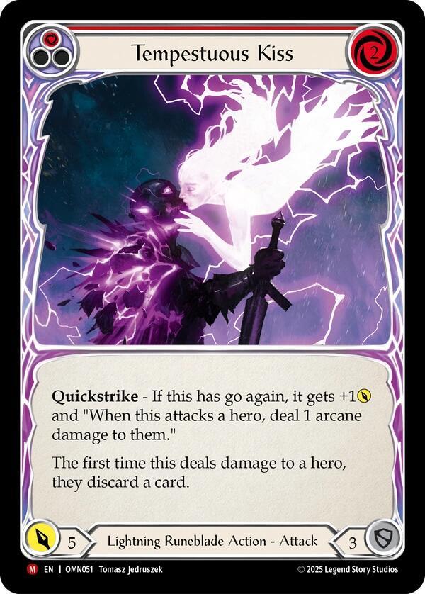 Tempestuous Kiss OMN051 (Omens of the Third Age) 