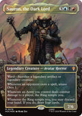 Sauron, the Dark Lord 76 (The Hobbit: Eternal-Legal)  - Borderless Surge Foil